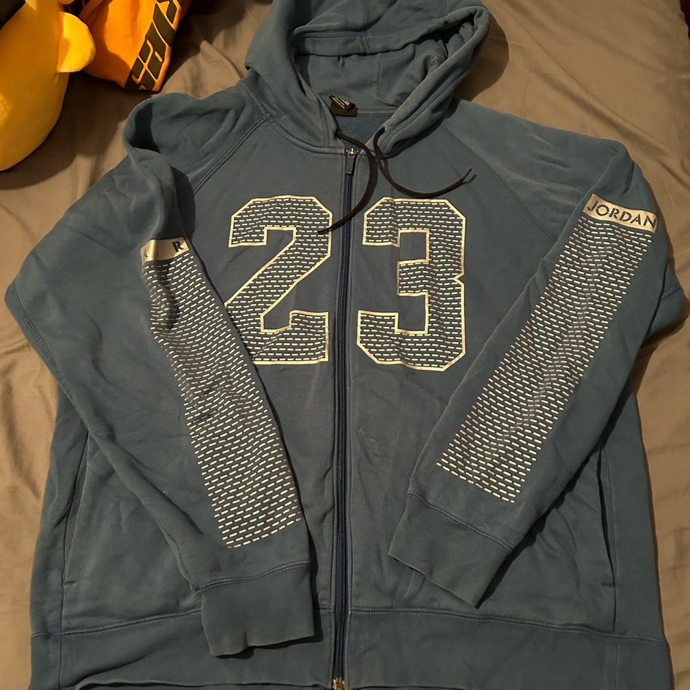 jordan zip up hoodie size xxl in mens